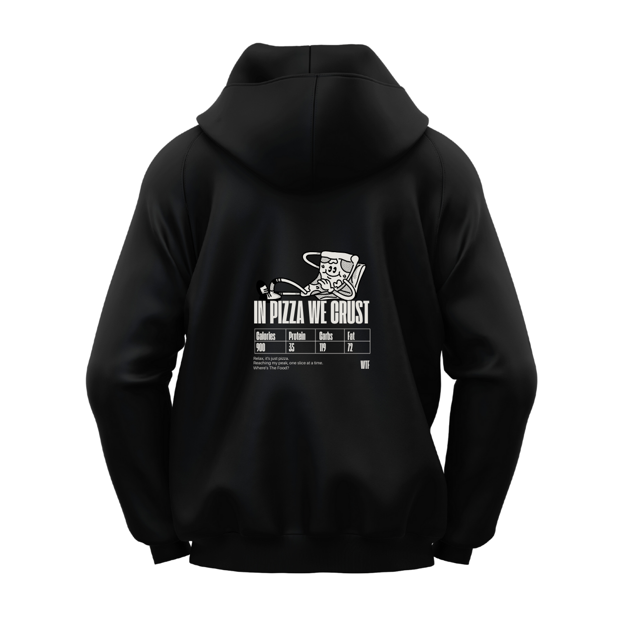 WTF Cartoon Hoodie | In Pizza We Crust - Image 27