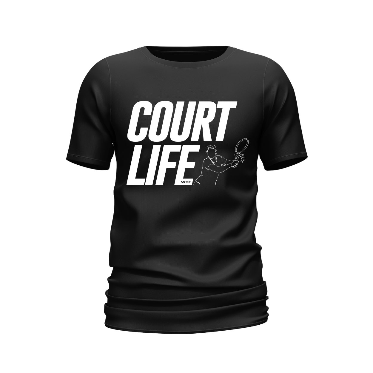 WTF T-Shirt | Court Life - Image 2
