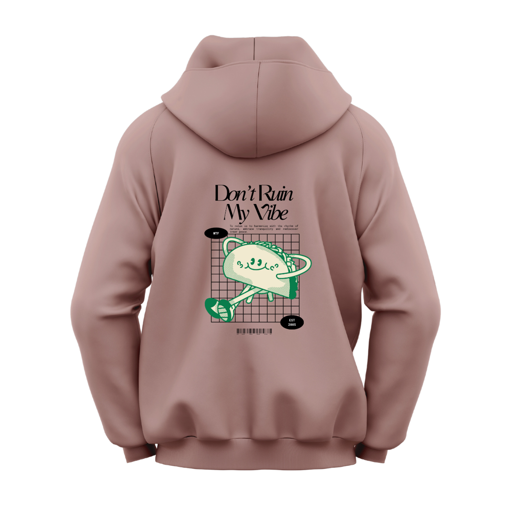 WTF Cartoon Hoodie | Don't Ruin My Vibe - Image 25
