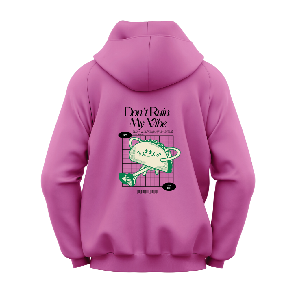 WTF Cartoon Hoodie | Don't Ruin My Vibe - Image 23