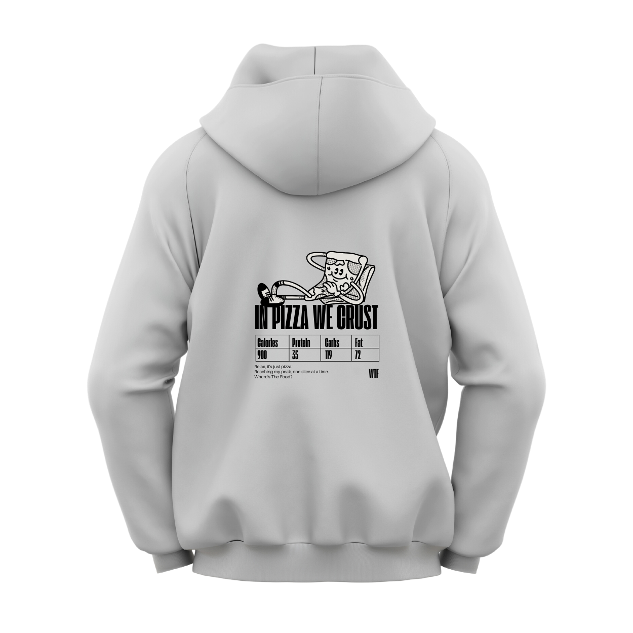 WTF Cartoon Hoodie | In Pizza We Crust - Image 21