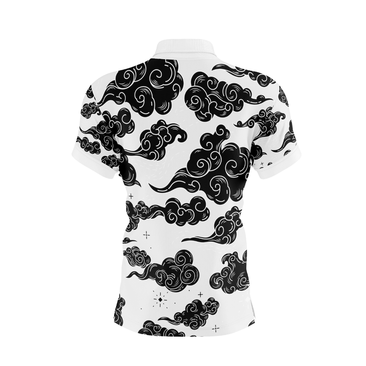 WTF Golf Shirt | Dark Clouds - Image 2