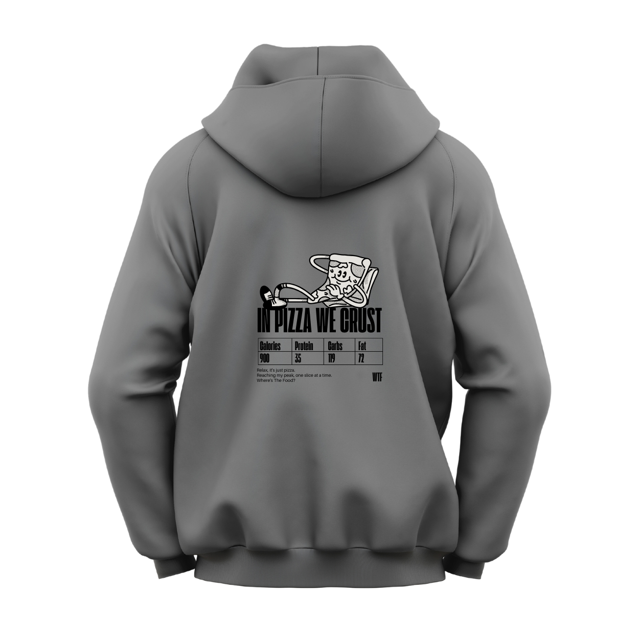 WTF Cartoon Hoodie | In Pizza We Crust - Image 17