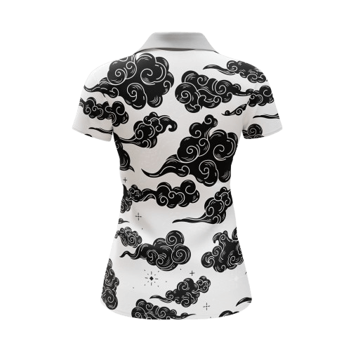 WTF Golf Shirt | Dark Clouds - Image 4