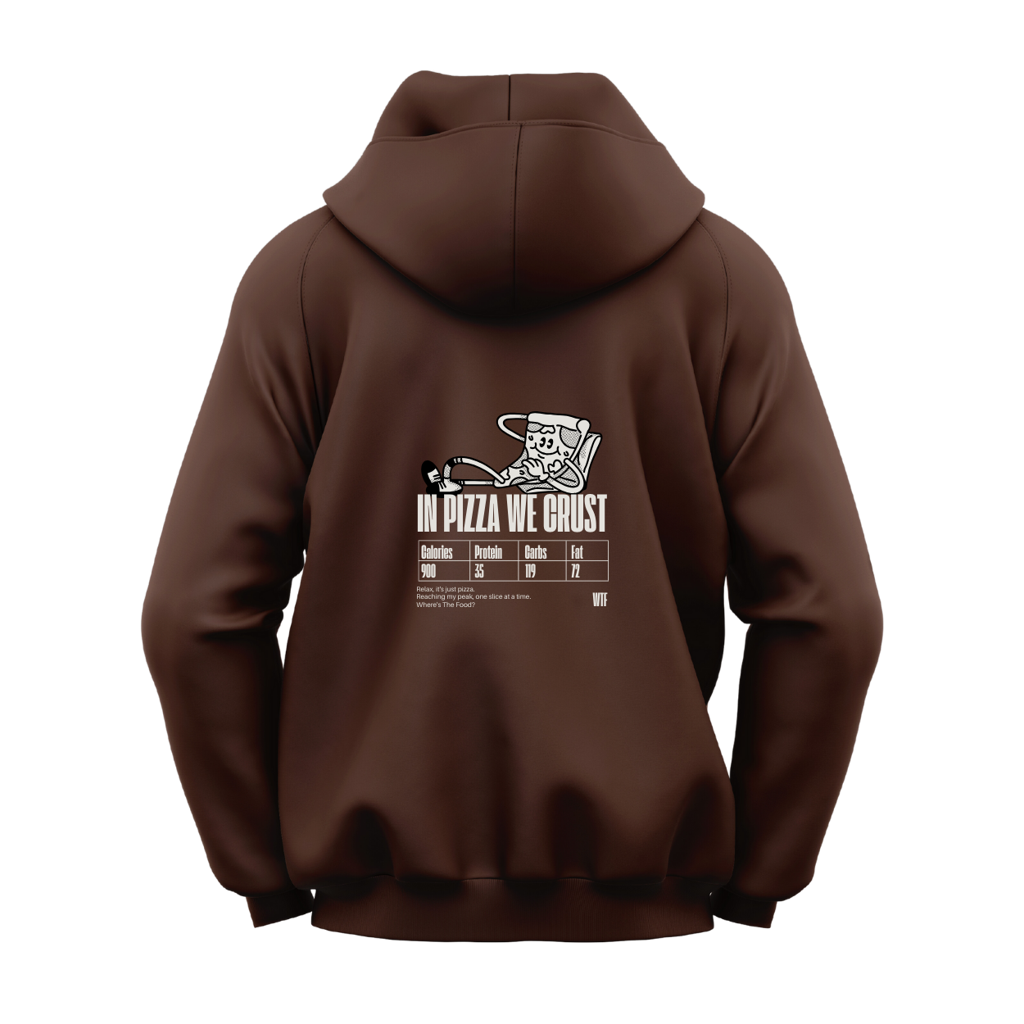 WTF Cartoon Hoodie | In Pizza We Crust - Image 15