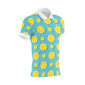 WTF Golf Shirt | Lucid Lemon