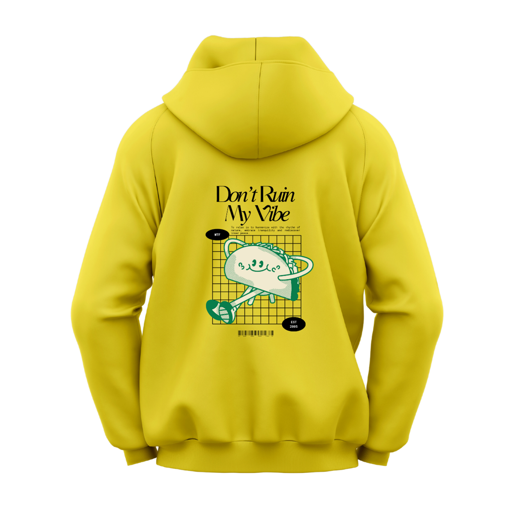 WTF Cartoon Hoodie | Don't Ruin My Vibe - Image 14