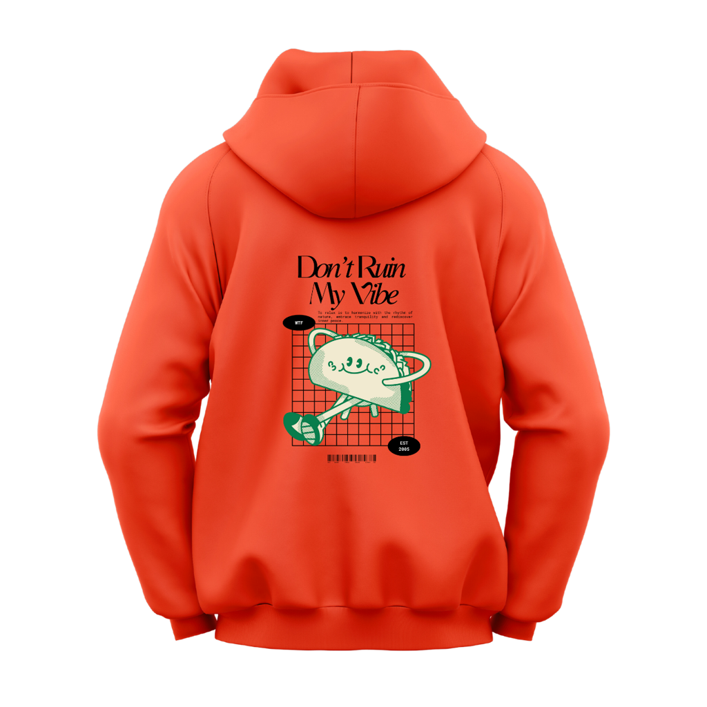 WTF Cartoon Hoodie | Don't Ruin My Vibe - Image 12
