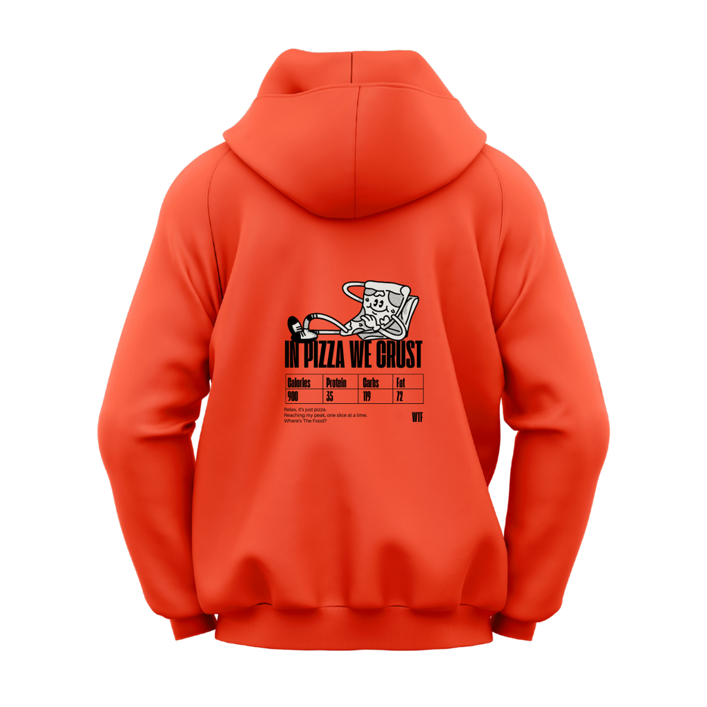 WTF Cartoon Hoodie | In Pizza We Crust - Image 11