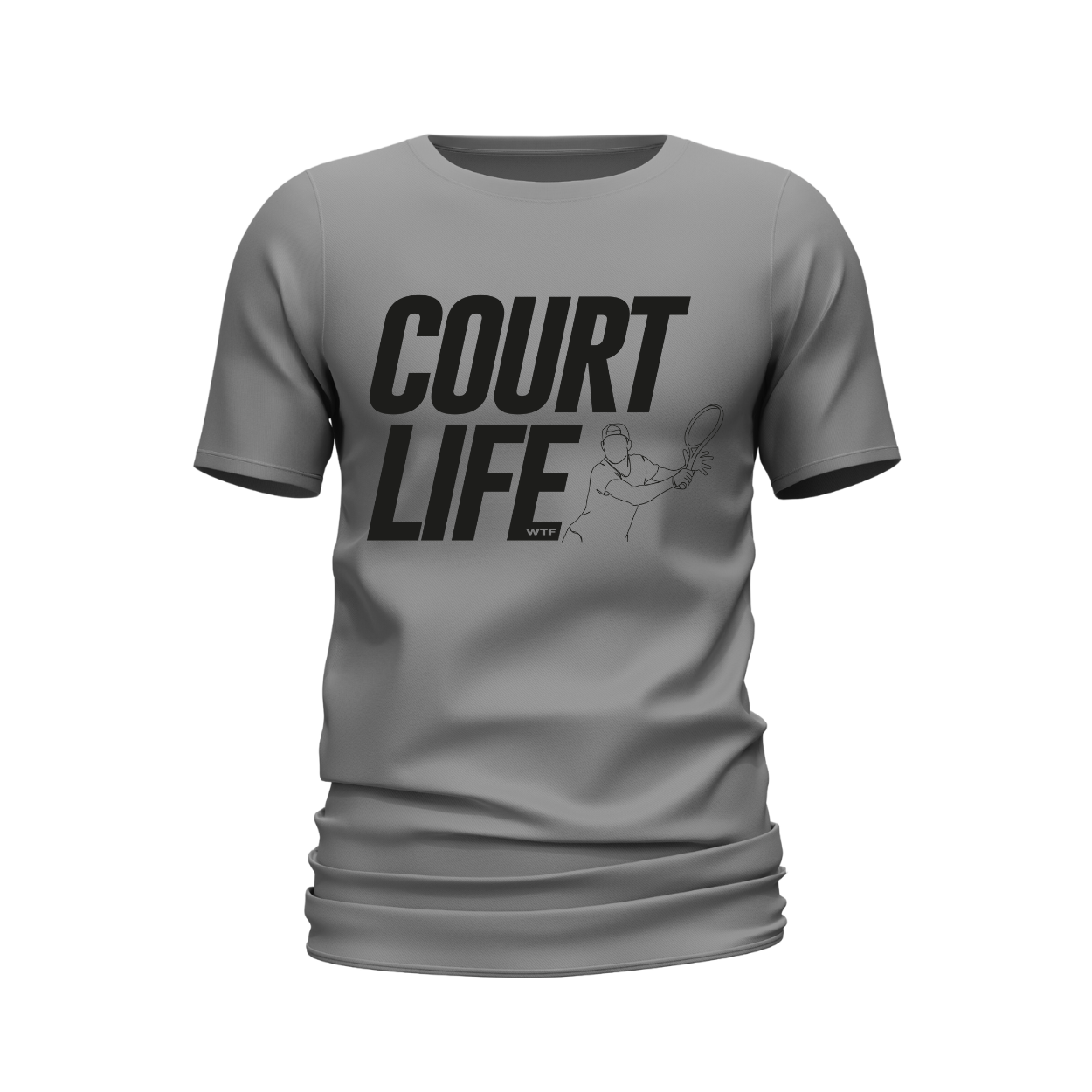 WTF T-Shirt | Court Life - Image 6