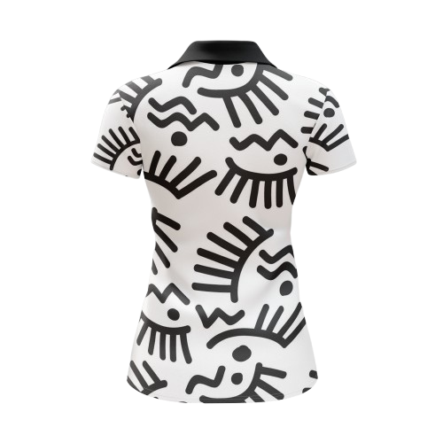 WTF Golf Shirt | Hieroglyphic Harmony - Image 3