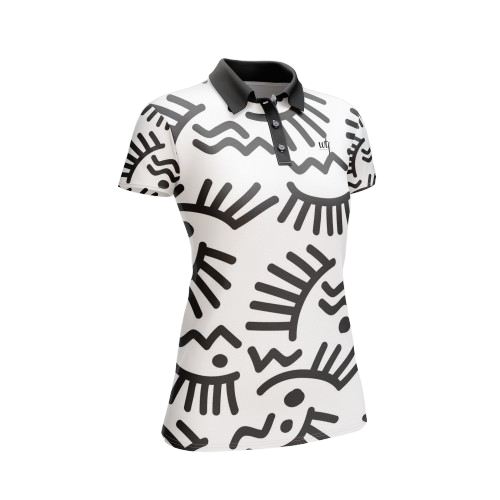 WTF Golf Shirt | Hieroglyphic Harmony - Image 4