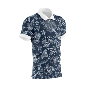 WTF Golf Shirt | Kinetic Koi