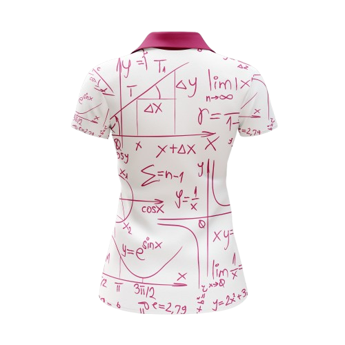 WTF Golf Shirt | Math Mania - Image 3
