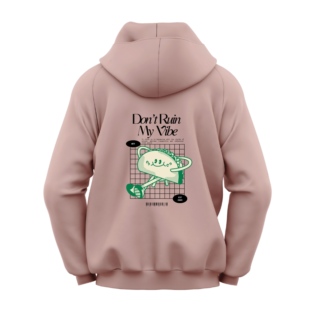 WTF Cartoon Hoodie | Don't Ruin My Vibe - Image 7