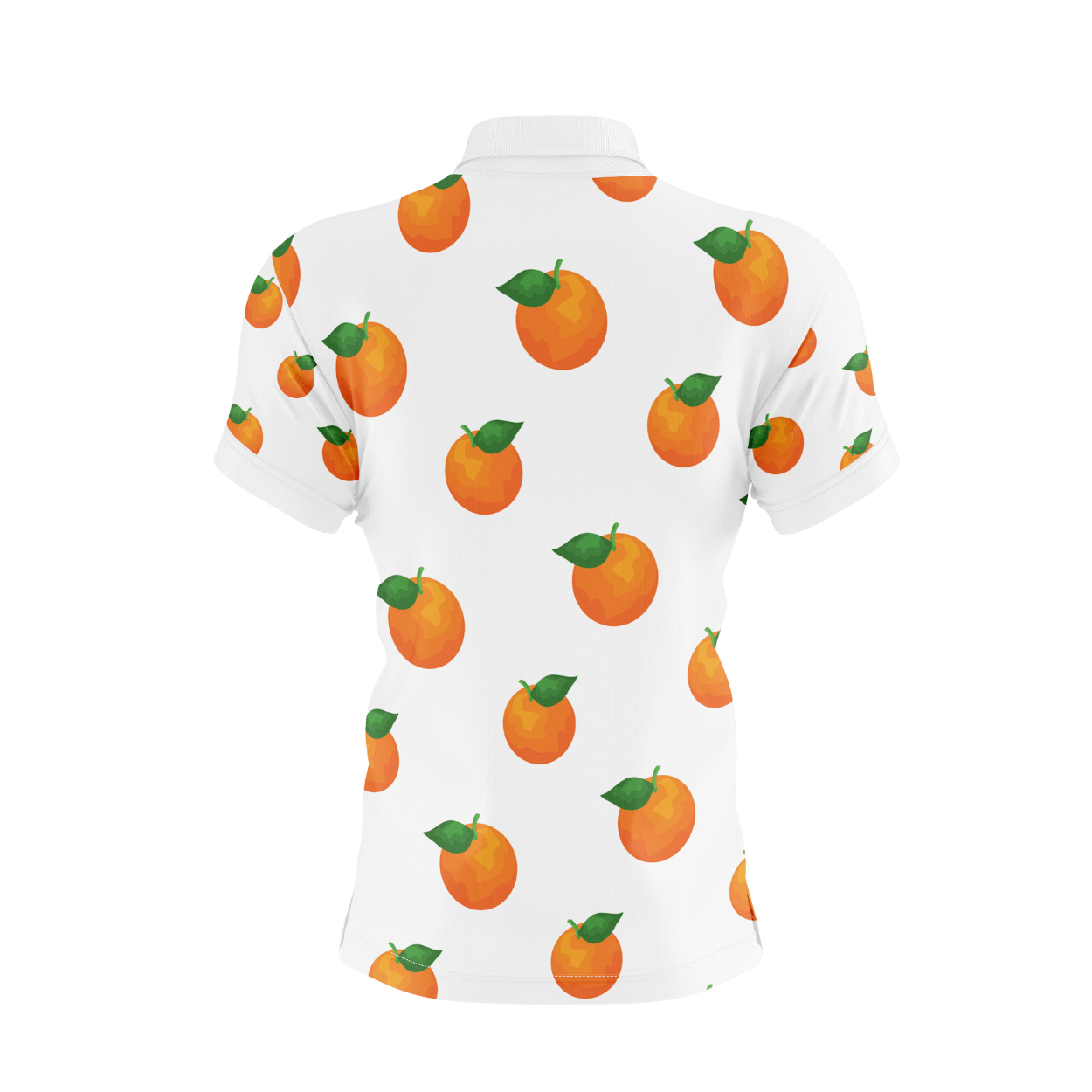 WTF Golf Shirt | Outrageous Orange - Image 2