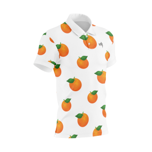 WTF Golf Shirt | Outrageous Orange