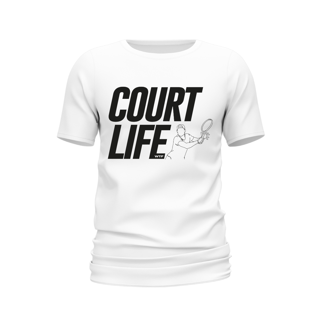 WTF T-Shirt | Court Life - Image 4