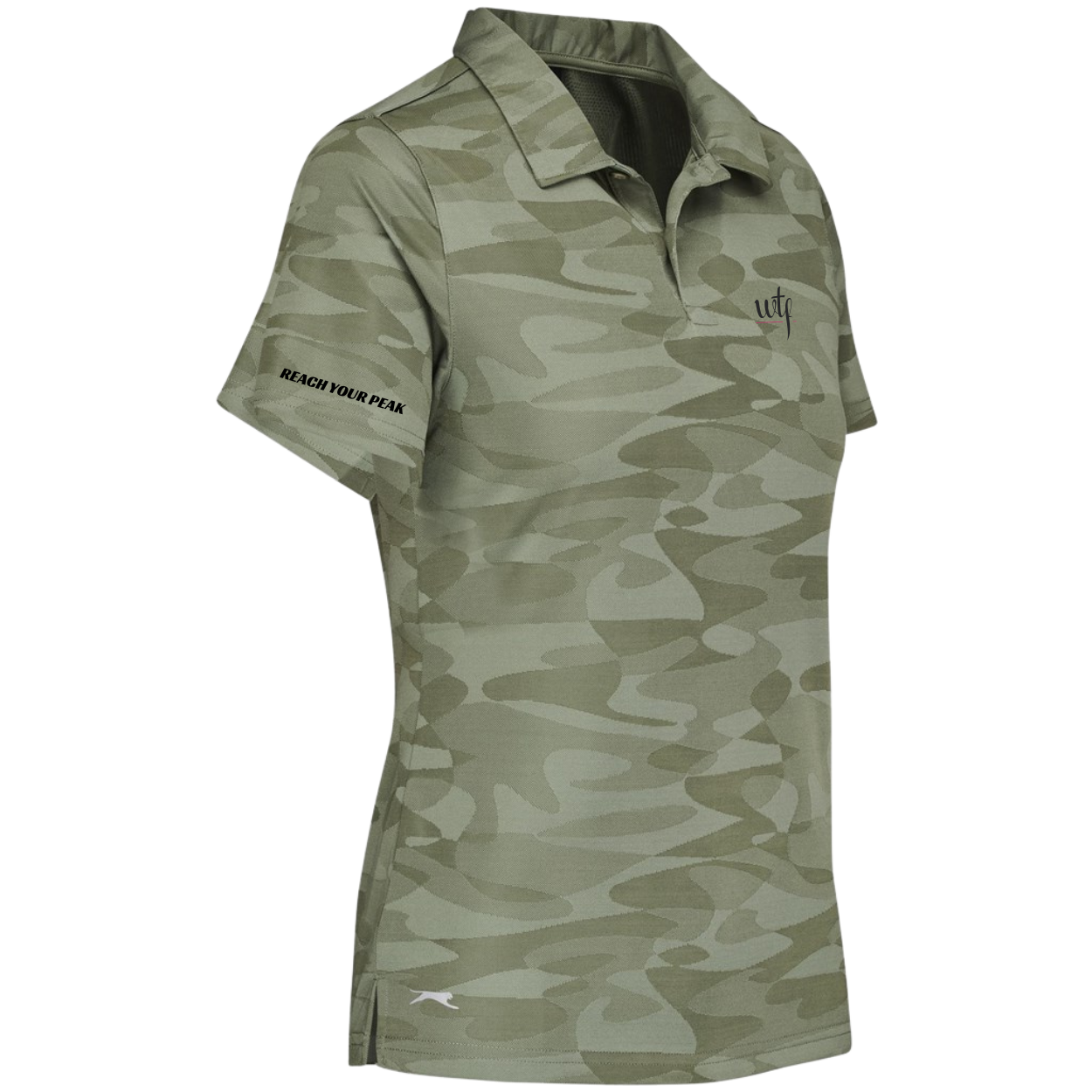 WTF Golf Shirt | Stealth - Image 3